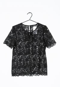 HALLHUBER Camicetta - black