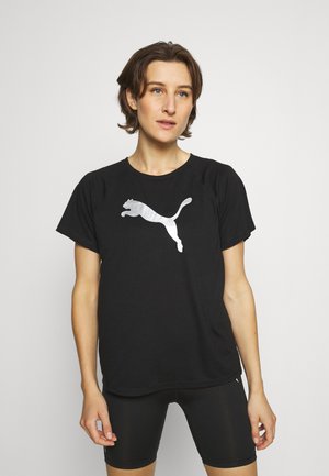 Print T-shirt - black