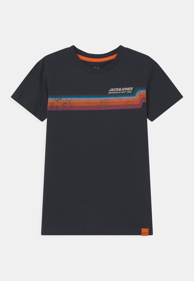 JORTYLER CREW NECK - T-shirt print - navy blazer