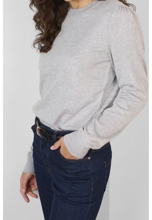 Pullover - mottled grey