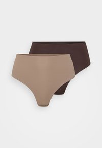 Unselected, brown lentil/coffee bean