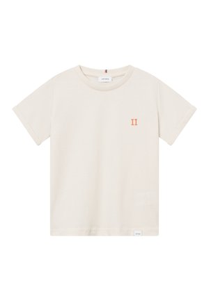 Les Deux NØRREGAARD UNISEX - T-shirt basique - ivory/orange