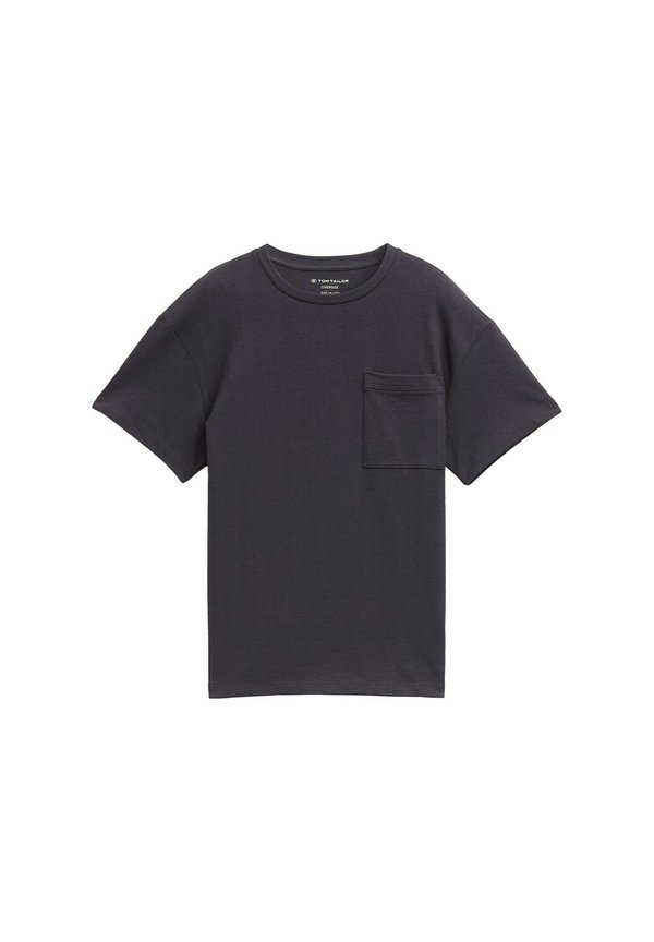 OVERSIZE MIT BRUSTTASCHE - T-Shirt basic