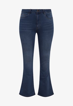 YOEK Flared Jeans - indigo