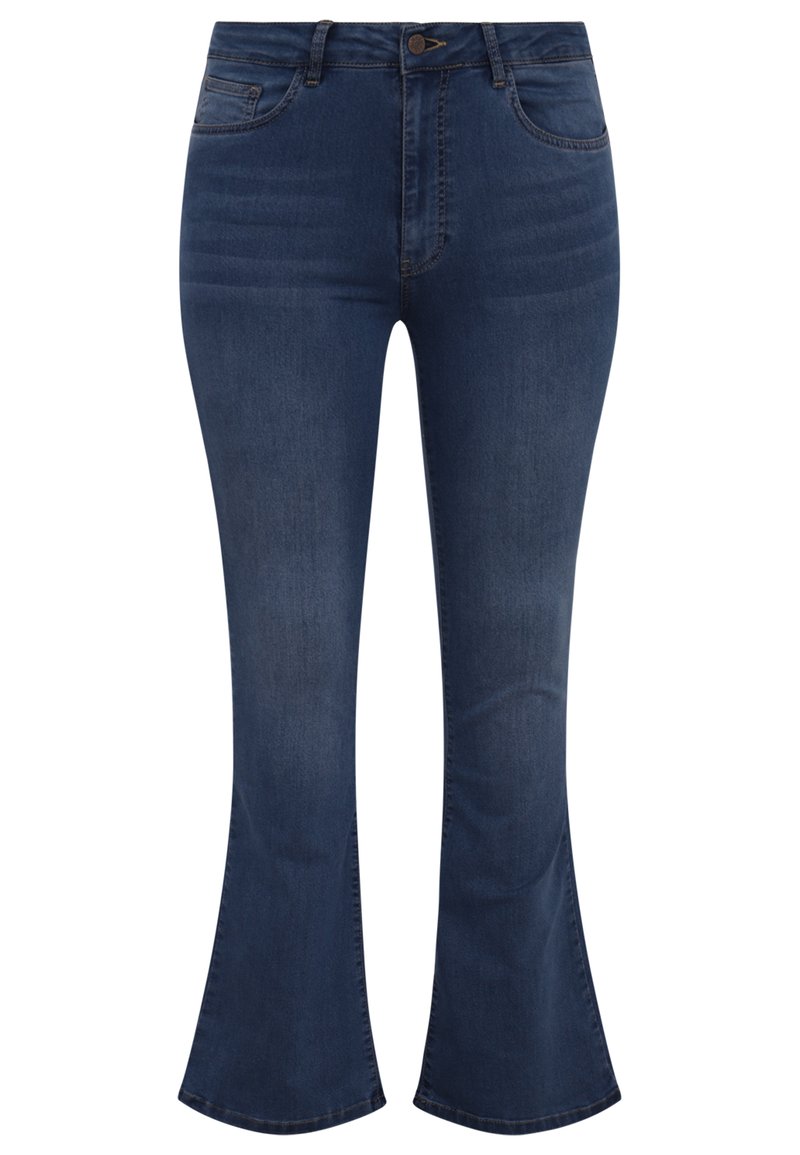YOEK Flared Jeans - indigo