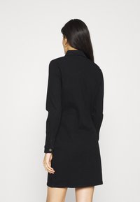 Pieces Vestido vaquero - black denim