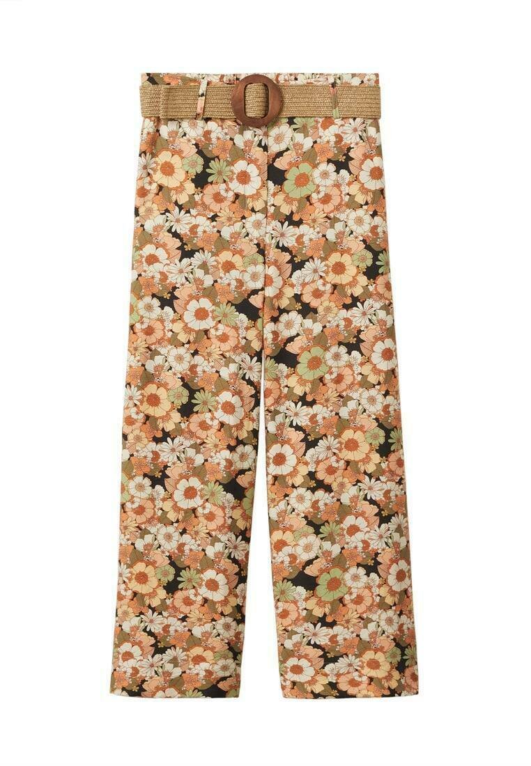 Mango Broek oranje Mango Broek oranje