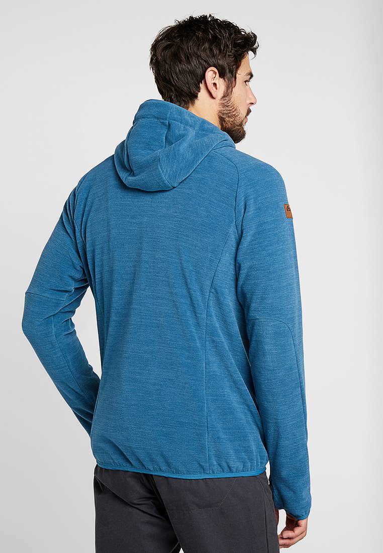 Bergans HAREID Fleecejakke stoneblue melange Zalando.no Bergans HAREID Fleecejakke stoneblue Zalando.no