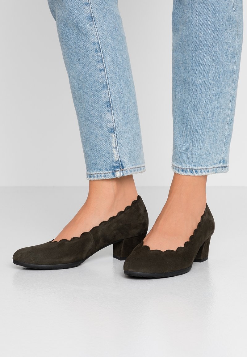 Gabor Escarpins - khaki