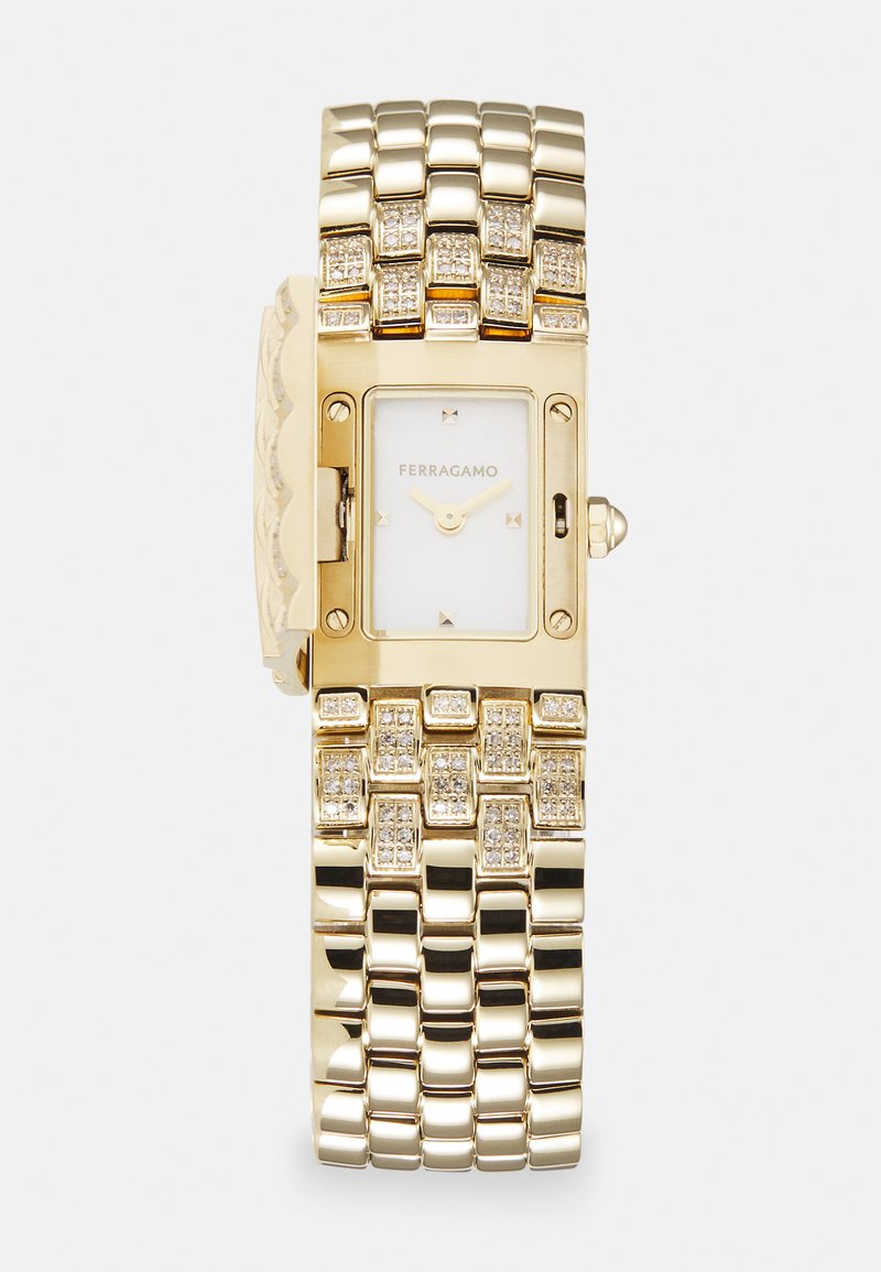 FERRAGAMO SECRET - Montre - yellow gold-coloured