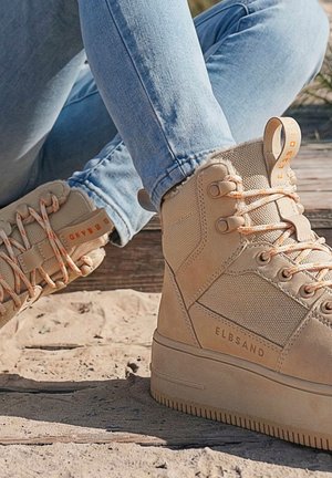 Elbsand, ELBSAND SNEAKER - High-top trainers - beige