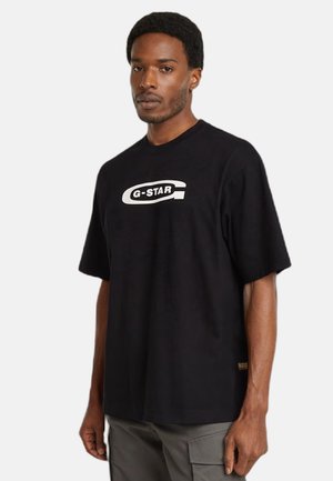 G-STAR OLD SKOOL - T-shirt con stampa - black