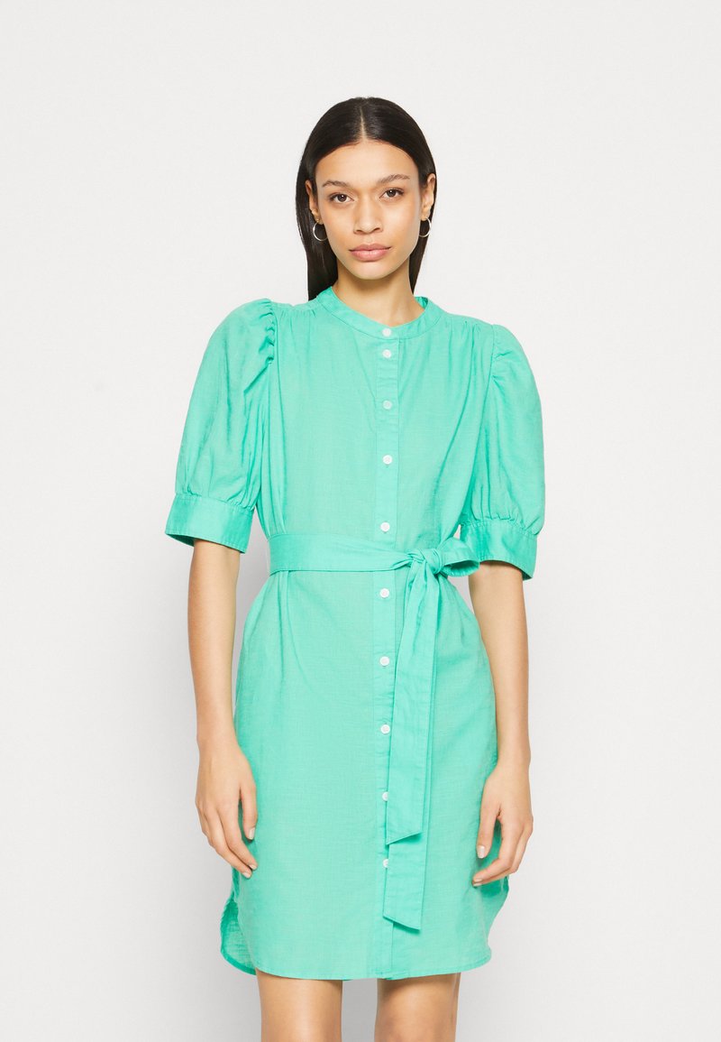 GAP PUFF SHIRTDRESS Robe chemise jamaica green/vert clair ZALANDO.BE