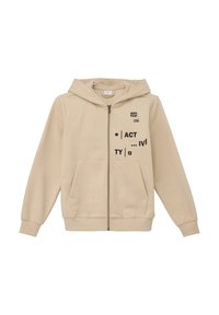 s.Oliver Sudadera con cremallera - beige