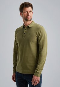 PME Legend POLOSHIRT - Longsleeve - dried herb