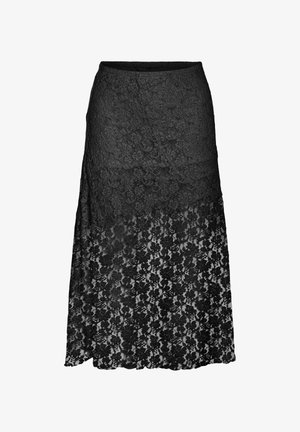 Noisy May, MIDI DRESS NMMIRIAM LACE - Jupe longue - black1