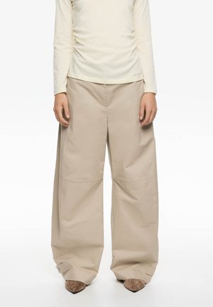 BARREL AJUSTABLE PIEDRA - Pantalones - piedra
