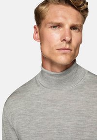 Boggi Milano POLO NECK - Džemperis - grey