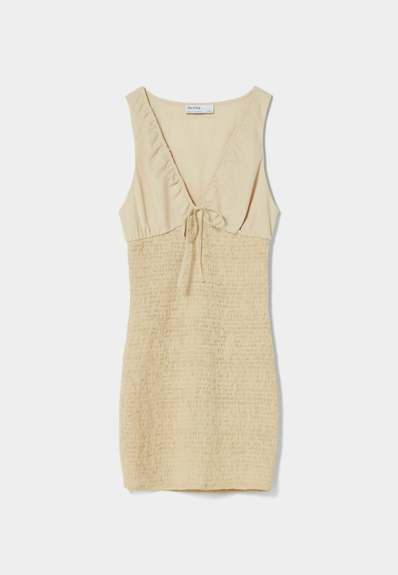 Bershka Jurk camel Bershka Jurk camel