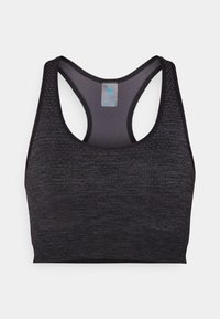 SPORT BRA SEAMLESS MEDIUM PADDED - Urheiluliivit: keskitason tuki - black