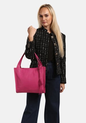 DrachenLeder, Handtas - fuchsia rosa