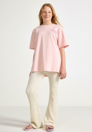 Lindex, LINDEX OVERSIZED T-SHIRT WITH PRINT LINDEX - Printtipaita - light pink