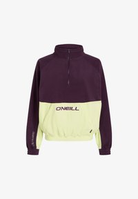 Vybrané, aubergine colour block