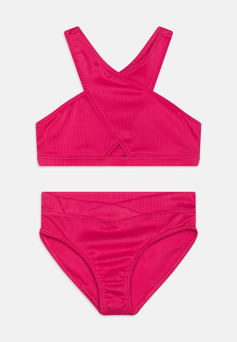 Abercrombie & Fitch - HIGH WRAP - Bikini - pink, Palielināt