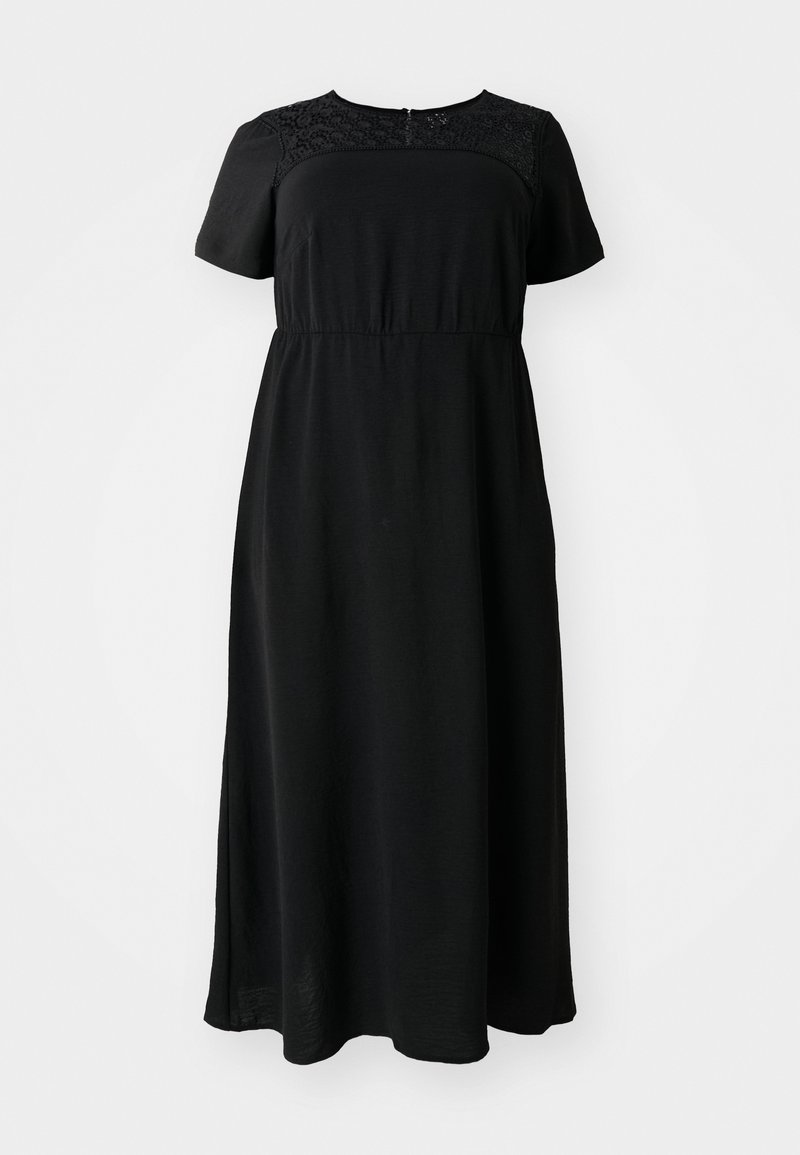 Vero Moda Curve Maxi-jurk zwart