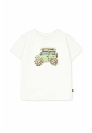 T-shirt con stampa - ivory