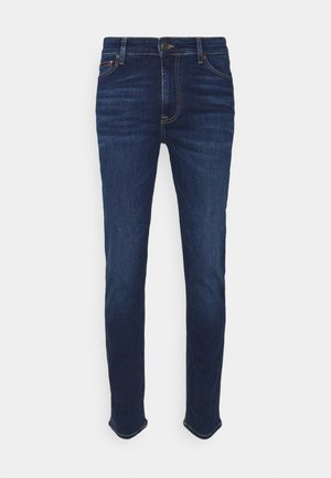Skinny-Farkut - blue denim