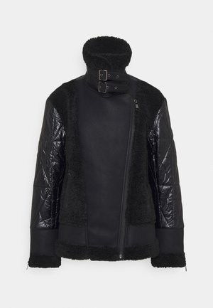 BIKER JACKET - Light jacket - black