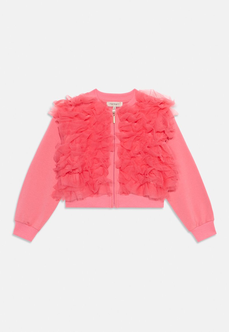 TWINSET Sweater met rits donkerroze TWINSET Sweater met rits donkerroze