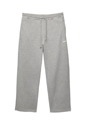 PULL&BEAR WIDE LEG - Spodnji deli trenirk - light grey