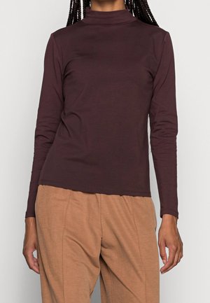 Langarmshirt - bordeaux