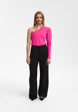 NORMAGZ ONE SHOULDER - Top s dlouhým rukávem - pink