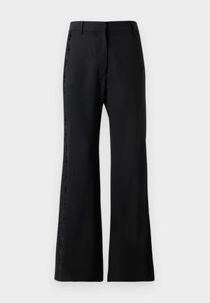 EVIE TROUSERS - Püksid - black