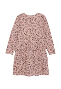 Minymo LONG SLEEVES ALL OVER PRINT - Jerseykleid - misty rose