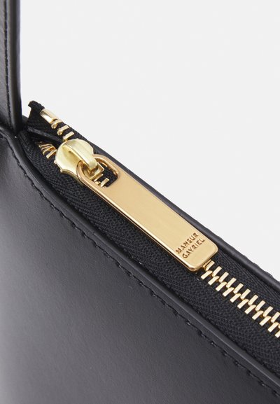 Mansur Gavriel GAIA SHOULDER BAG - Geantă de mână - black/flamma
