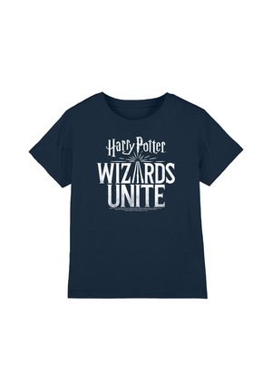 Cotton Soul, HARRY POTTER WIZARDS UNITE WIZARDS UNITE LOGO UNISEX - Print T-shirt - dark blue