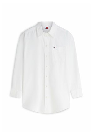 Tommy Jeans, TJW OVS ESSENTIAL SHIRT EXT - Camicia - ecru