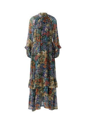 Oui, MAXIKLEID - Maxi-jurk - lilac yellow