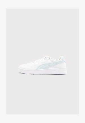 Puma, COURT LALLY UNISEX - Trainers - puma white/sea glass