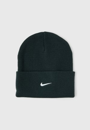 PEAK BEANIE UNISEX - Beanie - seaweed/white