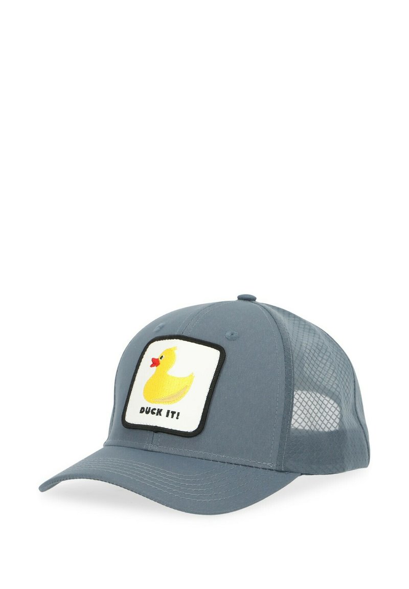 Blount & Pool TRUCKER - Cappellino - sage green yellow duck