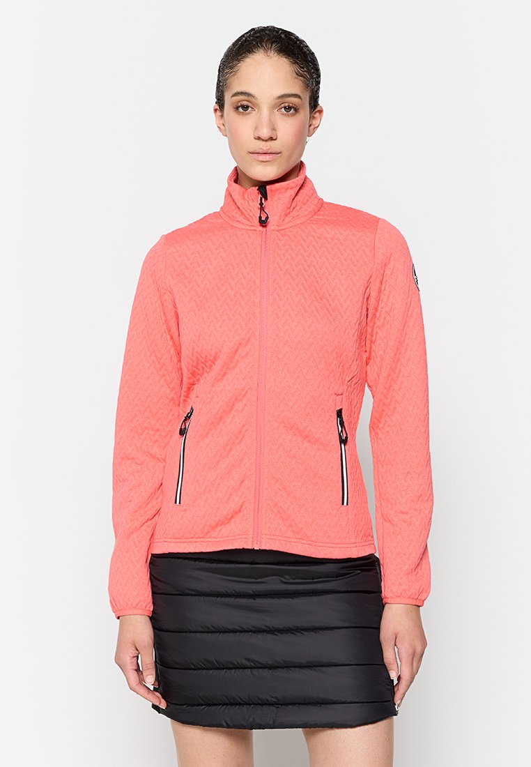 icepeak Sweater met rits donkerroze icepeak Sweater met rits donkerroze