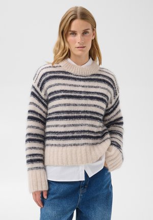 Part Two, SILLEPW - Pullover - navy whitecap gray stripe