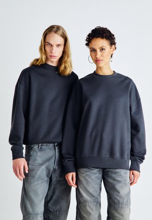 JPRBLAHARVEY CREW NECK UNISEX - Sweatshirt - asphalt