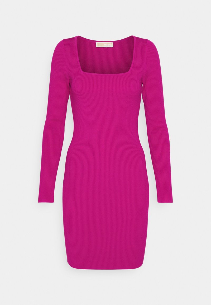 MICHAEL Michael Kors Gebreide jurk donkerroze MICHAEL Michael Kors Gebreide jurk donkerroze