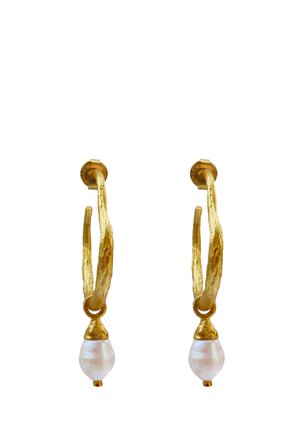 MUTIARA PEARL - Orecchini - gold-coloured